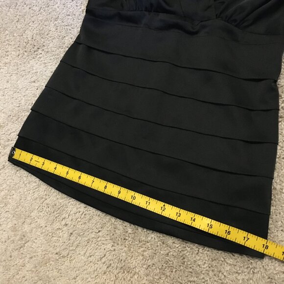 NWT Black Bandage Cross Bust Sleeveless Top - Picture 12 of 13